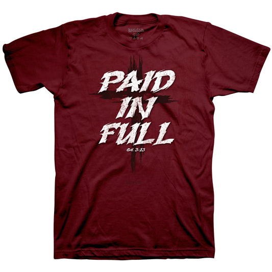 Kerusso Christian T-Shirt Paid In Full Cross