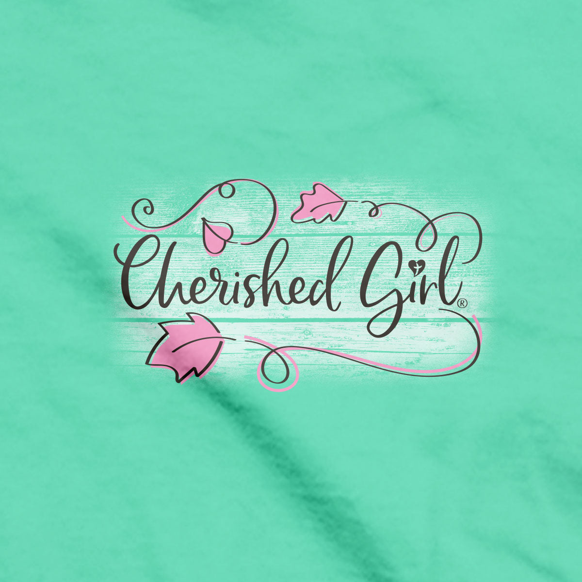 Cherished Girl Womens T-Shirt Amazing Grace Shiplap