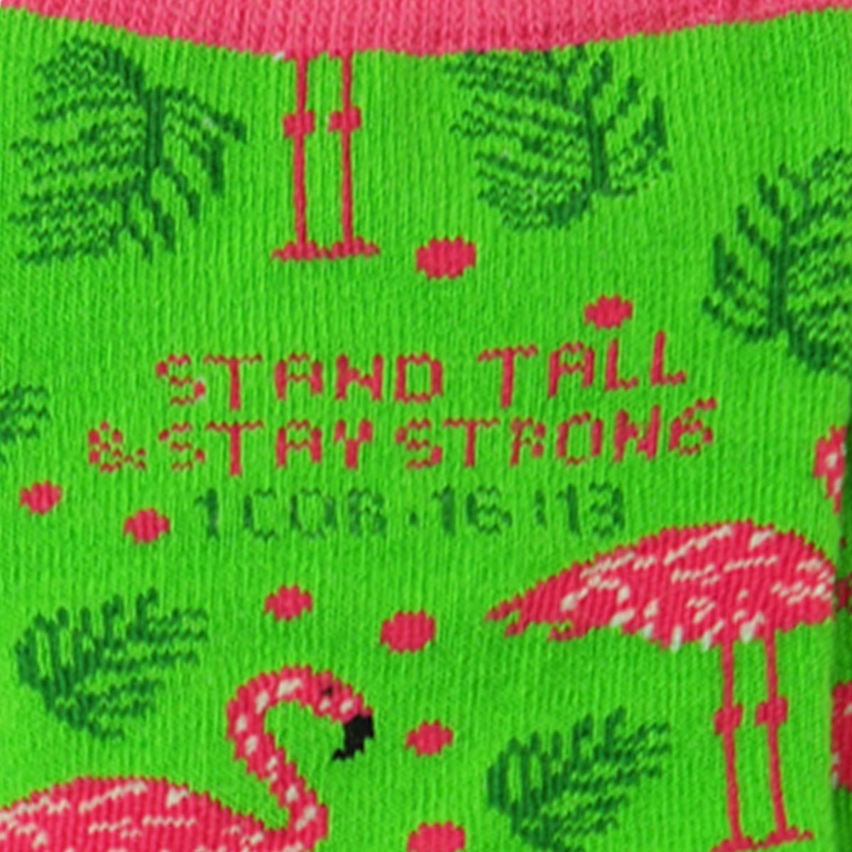 Kerusso Crew Socks Flamingo