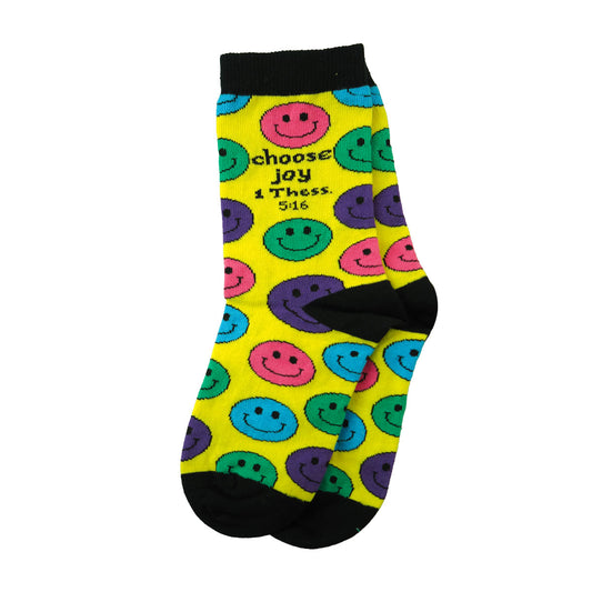 Kerusso Crew Socks Choose Joy