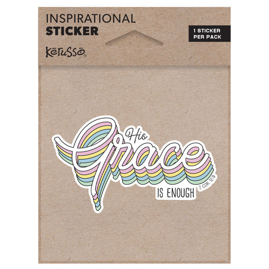 Kerusso His Grace Sticker