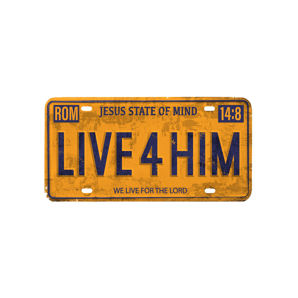 Kerusso Live for Him Sticker