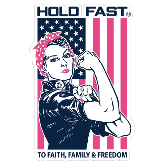 HOLD FAST Rosie Sticker